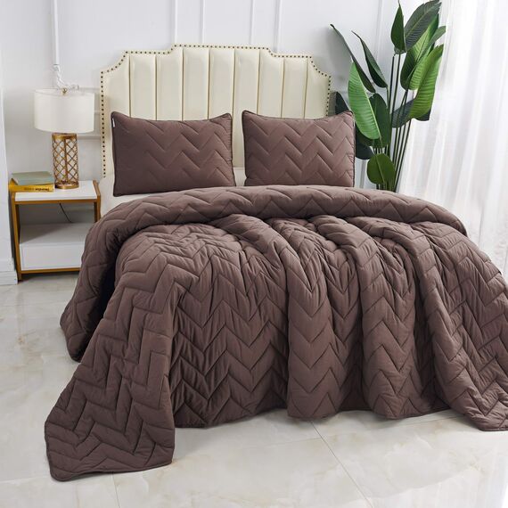 Покрывало Робби, цвет шоколад, размер 230х250, Sofi de Marko, изображение 3