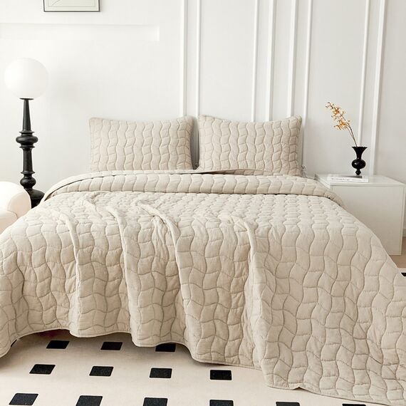 Покрывало Минелла, цвет светло-бежевый, размер 230х250, Sofi de Marko, изображение 2