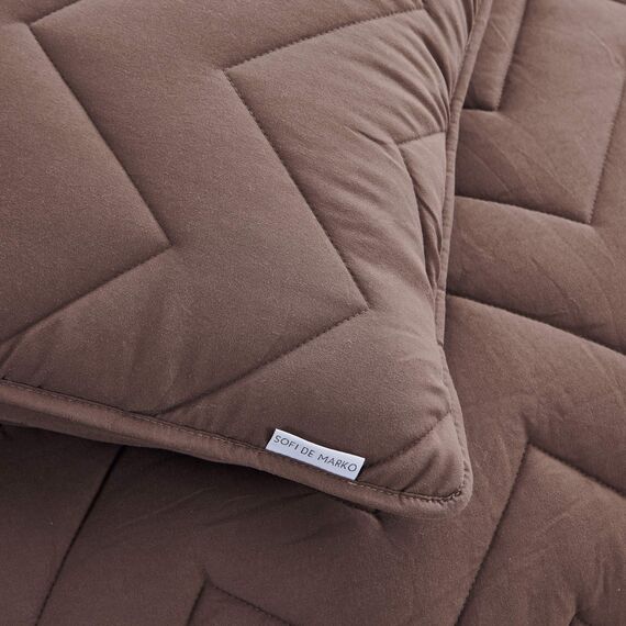 Покрывало Робби, цвет шоколад, размер 230х250, Sofi de Marko, изображение 6