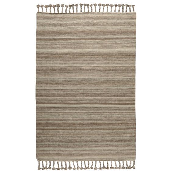 Ковер из шерсти и хлопка с кисточками из коллекции Ethnic, 70х160 см