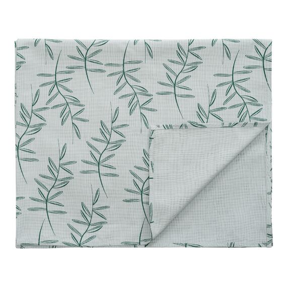 Дорожка на стол из хлопка с графичным принтом Папоротник Russian North, 45х150 см