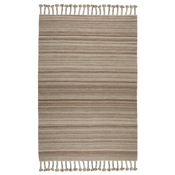 Ковер из шерсти и хлопка с кисточками из коллекции Ethnic, 120х180 см