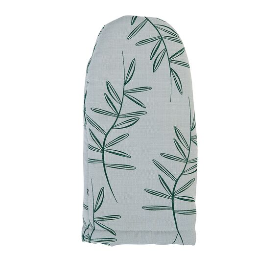 Варежка-прихватка из хлопка с графичным принтом Папоротник Russian North, 31х15 см