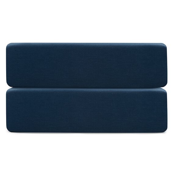 Простыня на резинке темно-синего цвета из коллекции Essential, 180х200х30 см