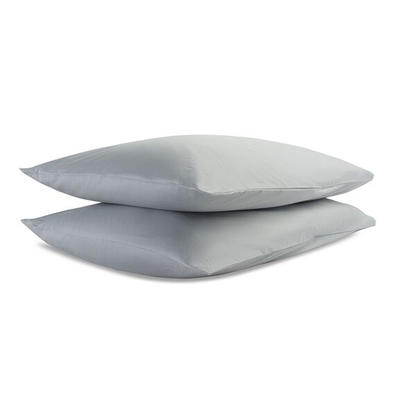 Набор из двух наволочек из сатина серого цвета из коллекции Russian North, 50х70 см