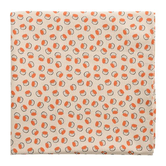 Скатерть на стол из хлопка с графичным принтом Ягоды Russian North, 170х170 см