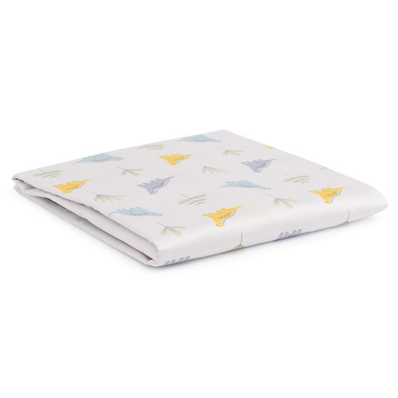 Простыня из сатина с принтом Dinosauria world из коллекции Tiny world, 160х270 см