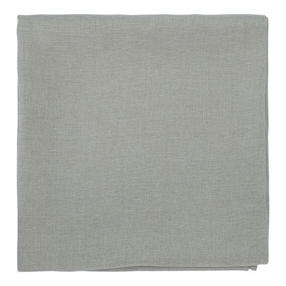 Скатерть из стираного льна серого цвета из коллекции Essential, 150х250 см