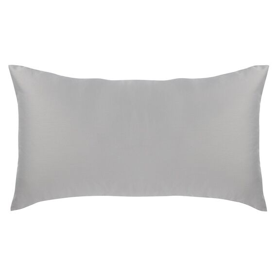 Наволочка из сатина светло-серого цвета из коллекции Essential, 40х60 см