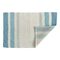 Коврик для ванной из хлопка с синей полоской коллекции Essential, 50х80 см, изображение 3