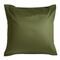 Набор из двух наволочек из сатина оливкового цвета из коллекции Wild, 70х70 см, изображение 2
