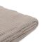 Плед из хлопка рельефной вязки светло-серого цвета из коллекции Essential, 130х170 см, изображение 4