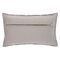 Чехол на подушку из фактурного хлопка серого цвета с контрастным кантом из коллекции Essential, 30х50 см, изображение 4