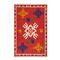Ковер из шерсти по мотивам чувашских орнаментов из коллекции Cultural Heritage, 160х230 см, Tkano