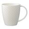 Кружка белого цвета с фактурным рисунком из коллекции Essential, 350мл, Tkano