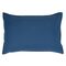 Набор из двух наволочек темно-синего цвета из органического стираного хлопка из коллекции Essential, 50х70 см, изображение 5