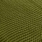 Плед из хлопка жемчужной вязки оливкового цвета из коллекции Essential, 130х180 см, изображение 13