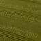 Плед из хлопка с буклированной вязкой оливкового цвета из коллекции Essential, 130х170 см, изображение 5