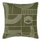Подушка декоративная Cave maze из коллекции Ethnic, 45х45 см, Tkano