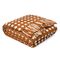 Покрывало из хлопка Polka dots карамельного цвета из коллекции Essential, 180х250 см, Tkano