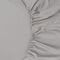 Простыня на резинке из премиального сатина серого цвета из коллекции Essential, 160х200х30 см, Tkano, изображение 4