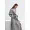 Халат из многослойного муслина серого цвета из коллекции Essential, размер M, Tkano, изображение 3