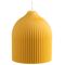 Свеча декоративная цвета карри из коллекции Edge, 10,5см, Tkano
