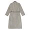 Халат махровый из чесаного хлопка серого цвета из коллекции Essential, размер M, Tkano, изображение 10
