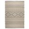 Ковер из хлопка, шерсти и джута с геометрическим орнаментом из коллекции Ethnic, 160х230 см