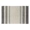Коврик для ванной из хлопка с серой полоской коллекции Essential, 50х80 см