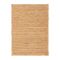 Ковер из джута бежевого цвета в полоску из коллекции Ethnic, 120х180 см