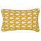 Чехол на подушку с принтом Twirl горчичного цвета из коллекции Cuts&Pieces, 30х50 см