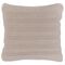 Подушка из хлопка с буклированной вязкой светло-серого цвета из коллекции Essential, 45х45 см